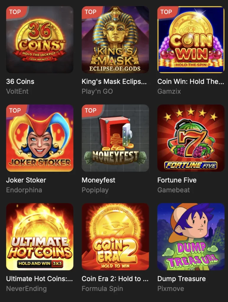 Népszerű nyerőgépek a NeedForSpin Casinóban